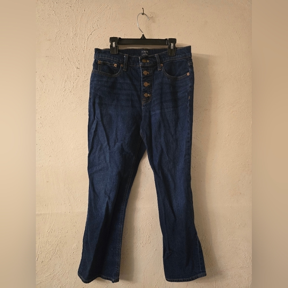 J. Crew Indigo Ankle Jeans